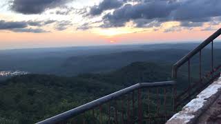 Sunset point of baranawapara wildlife sanctuary Chhattisgarh || tribe hill