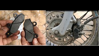 Royal Enfield ThunderBird Disc Brake Pad/Liner Replacement