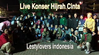 Keseruan Lestylovers foto bareng Lesti | Live Konser Hijrah Cinta