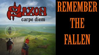 Remember The Fallen - SAXON - Drum cover (With Lyrics)