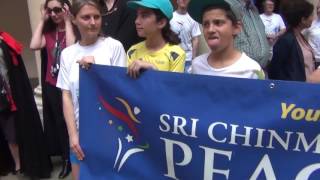 24-05-2017 PADOVA MITICO GIULIANO CALORE SRI CHINMOY ONENESS  HOME PEACE RUN (FILMADOR RENATO)