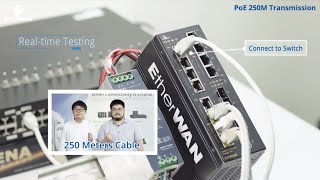 PoE Transmission over 250 Meters