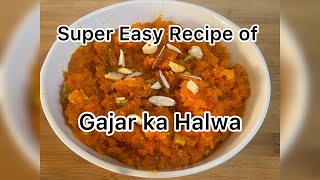 Instant carrot Halwa in pressure cooker/बिना घिसे झटपट गाजर का हलवा/Healthy Gajar halwa