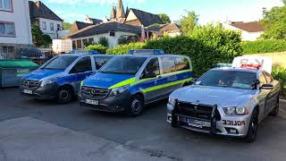 „The Thin Blue Line“ tribute cop-car Germany @ "Magic Bike 2018", Rüdesheim 6/2018