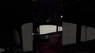 Jaguar Fiber Optic Lights Star Ceiling Light🤍🧿  #exoticcardetailinglawgarden #jaguar #laxurycars