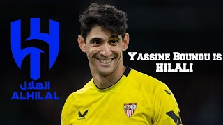 Yassine Bounou is HILALI ●20+ Amazing Saves By Bono ● ياسين بونو هلالي