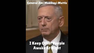 General Mattis: The Reason Behind Nights Without Sleep for America's Enemies