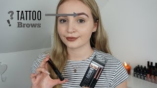 Testing Maybelline Brow Tattoo | MoreMartasLife