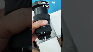 "Sigma" the Lens