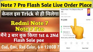 Redmi Note 7 Pro Live Ordered Placed Successful | How to buy Redmi Note 7 Pro Easy Tips & Tricks