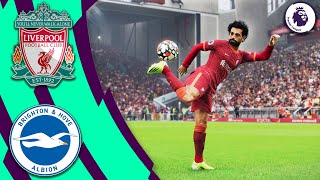 Liverpool vs Brighton ● Premier League - Anfield Stadium | eFootball 2022 Prediction