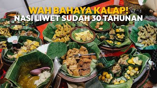 PILIHAN LAUKNYA MELIMPAH, NASI LIWET ANDALAN WARLOK !