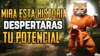 EL GATO QUE APRENDIÓ A ENCONTRAR SU VERDADERO YO ➤ CUENTO BUDISTA DEL GATO COBARDE #historiabudista