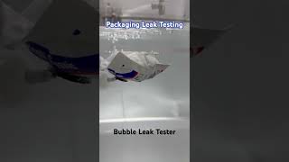 Bubble Leak Testing using Internal Pressurization according to the ASTM F2096 #qualitycontrol #cdv