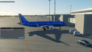 X-Plane 12 A320 neo toliss chek list from cold & dark