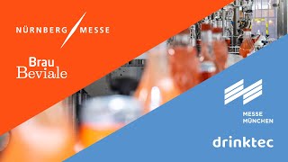 Press conference: drinktec and BrauBeviale join forces