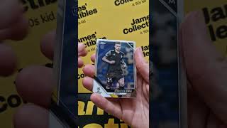 Champions League Topps Chrome Booster Pack Opening