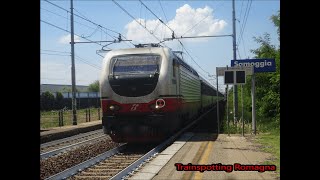 TRENI DI TUTTI I TIPI MERCI & PASSEGGERI NELLA STAZIONE DI SAMOGGIA!