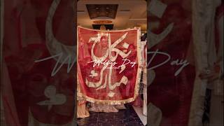 Nikkah dupatta #wedding #bridal #dupatta #shorts #shortvideo  #viralvideo