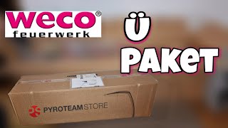 Weco Ü Paket Unboxing Pyroteamstore📦💥 I Pyro xd