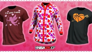 NBA 2K17 VALENTINES DAY CLOTHES!!!