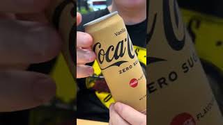 Coke Zero Vanilla Taste review in the Philippines #shorts #coke #philippines