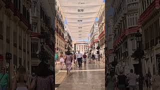 Malaga , Spain , Andalucia , Calle Larios