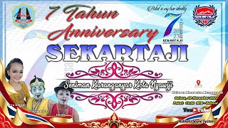 SEKARTAJI ( Seniman Karanganyar  Kota Nyawiji ) 7 Tahun Anniversary, 28 November 2023