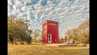 Bright Red Tiny House in Ontario