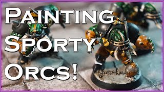 How to Paint Blood Bowl ORCS!