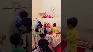 #happyganeshchaturthi #2024 #celebration #twins#youtubeshorts