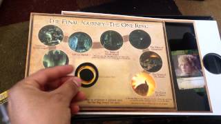 Lord of the rings return of the King deck building game unboxing