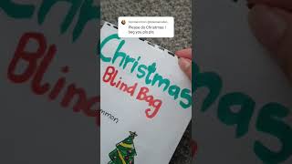 Christmas blind bag 🎄#blindbag #ideas #diy #craft