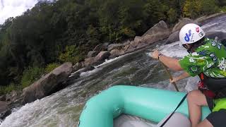 Alaina's First Time Rafting the Lower Yough