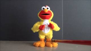 Sesame Street Elmo and Cookie Monster Sing Chicken Dance - ABC's - Oh When the Saints Go Marching In