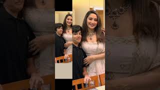 ##  Bollywood Superstar Actress _Madhuri Dikshit 😘So cute Family Members @ Short Video 2023