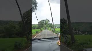 Parra road in Goa #goa #travel #shorts #viral #lovetravelling #nature