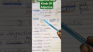 Adjective And Kinds  Of Adjective