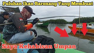 Puluhan Ikan Baronang yang Membuat Umpan Saya Habis