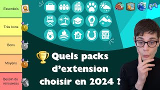 Classement des packs d'extension dans Les Sims 4 (Édition 2024) 🏆