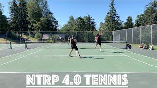 NTRP 4.0 Tennis - 8:50 on Saturday morning since everyone shows up 9am edition