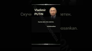 Vladimir Putin #48 | Inspiring Thoughts | Indonesian-Russian-English #quoterusiaindonesia #quotes