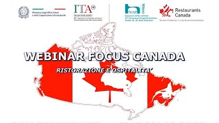 HOST Milano 2021| Webinar - Focus Canada HO.RE.CA, June 16 - 2021