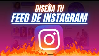 Como DISEÑAR feed de INSTAGRAM desde CANVA 2024 / ¿Cómo crear un feed de Instagram?