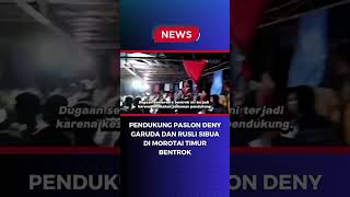 BENTROK DUA KUBU PENDUKUNG PASLON PILKADA MOROTAI