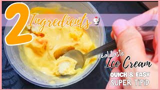 DIY MANGO ICE CREAM in 2 ingredients 🍧