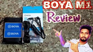 💯boya m1 mic honest review 👌தமிழ்2022#boyam1micunboxing#techbrock