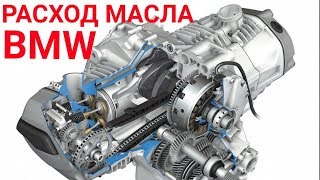 Расход масла оппозитного двигателя мотоцикла BMW. Эндоскопия двигателя.