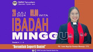 IBADAH MINGGU SESI 2 | GMIM YERUSALEM MANEMBO - NEMBO ATAS  | 28 JULI 2024