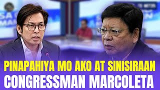 DON FERNANDEZ MAINIT KAY CONG. MARCOLETA